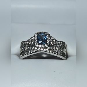 Blue Topaz Ring
